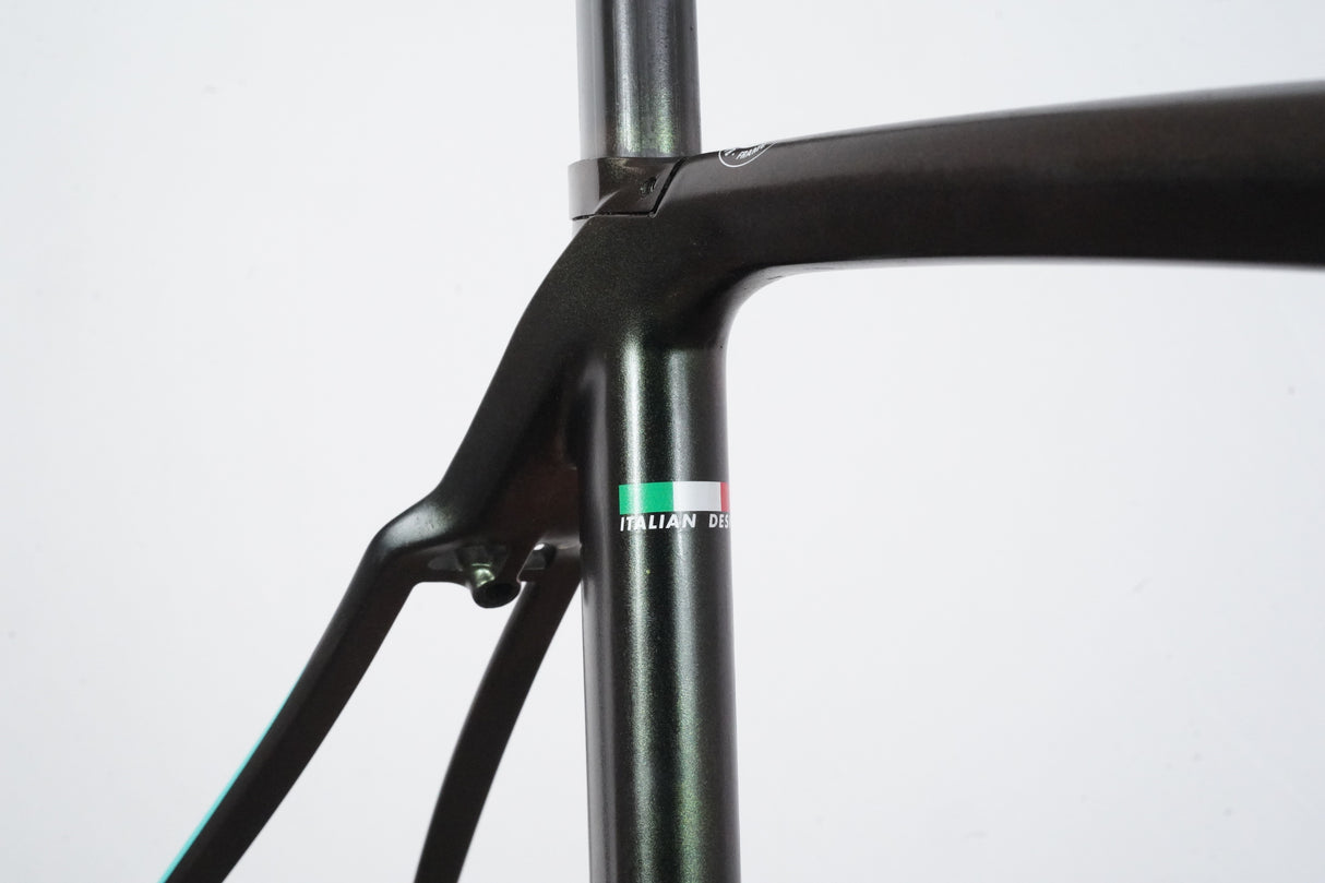 55cm Bianchi Oltre XR2 Carbon Rim Brake Road Frameset *Custom Painted*