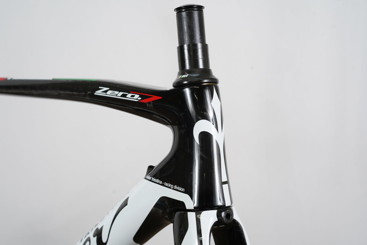 S (Small) Wilier Triestina Zero 7 Carbon Rim Brake Road Frameset Zero.7