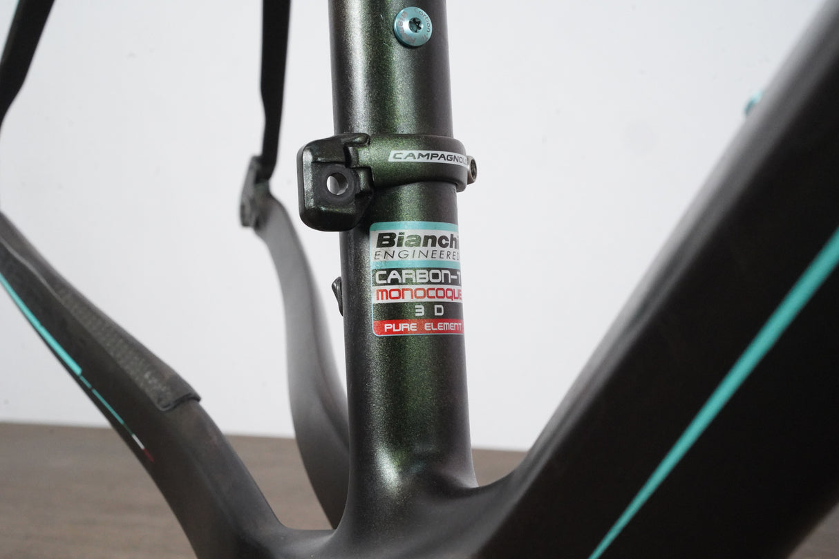 55cm Bianchi Oltre XR2 Carbon Rim Brake Road Frameset *Custom Painted*