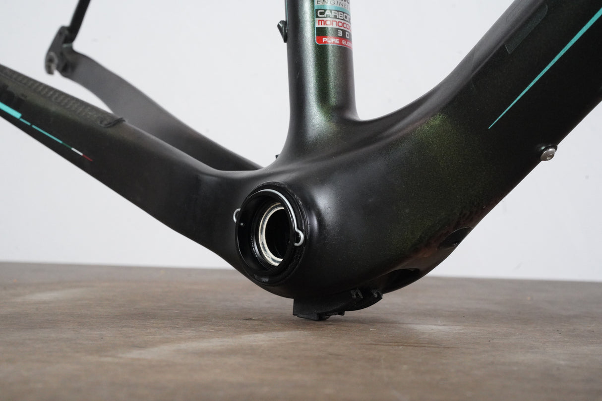 55cm Bianchi Oltre XR2 Carbon Rim Brake Road Frameset *Custom Painted*