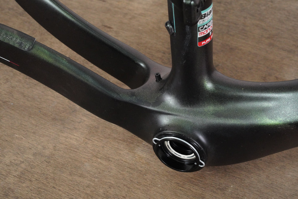 55cm Bianchi Oltre XR2 Carbon Rim Brake Road Frameset *Custom Painted*