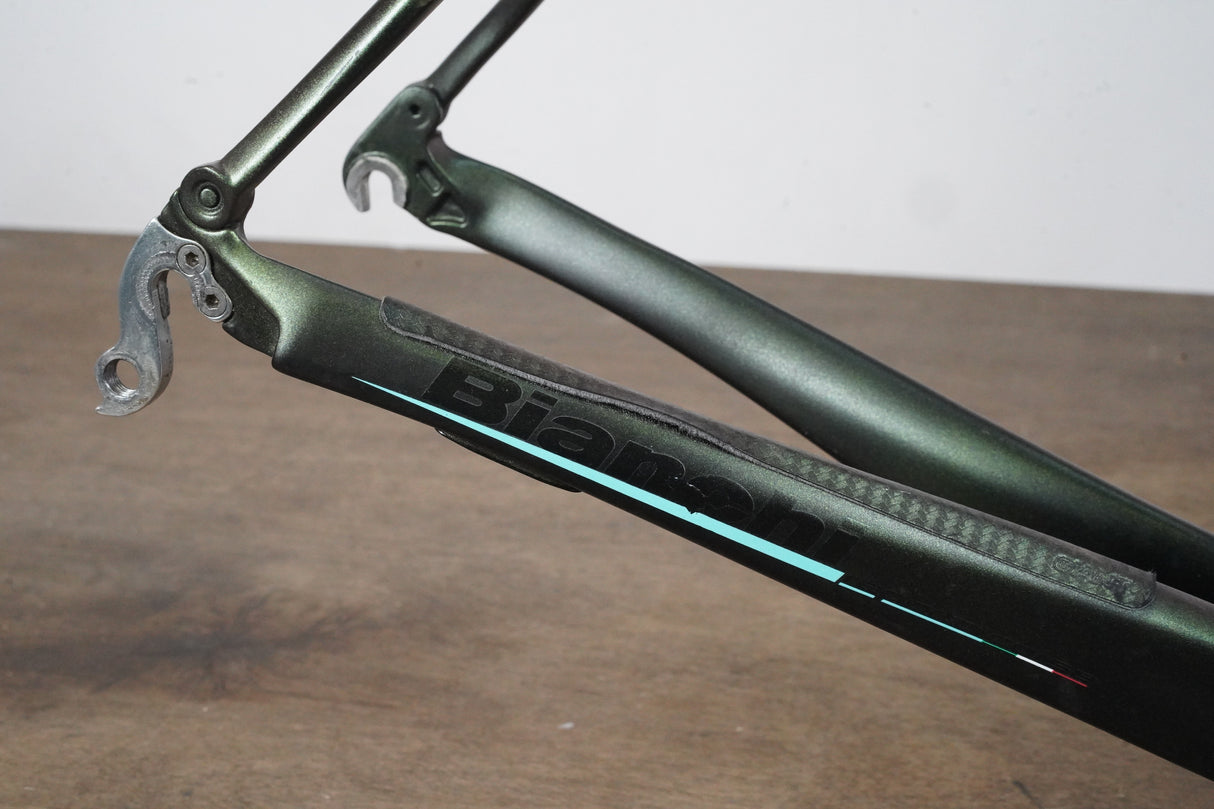 55cm Bianchi Oltre XR2 Carbon Rim Brake Road Frameset *Custom Painted*