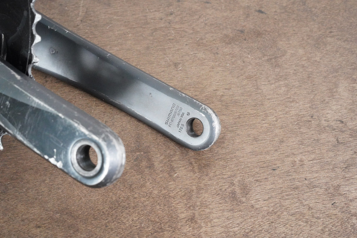 172.5mm 53/39T Shimano Ultegra FC-6700 10 Speed Road Crankset