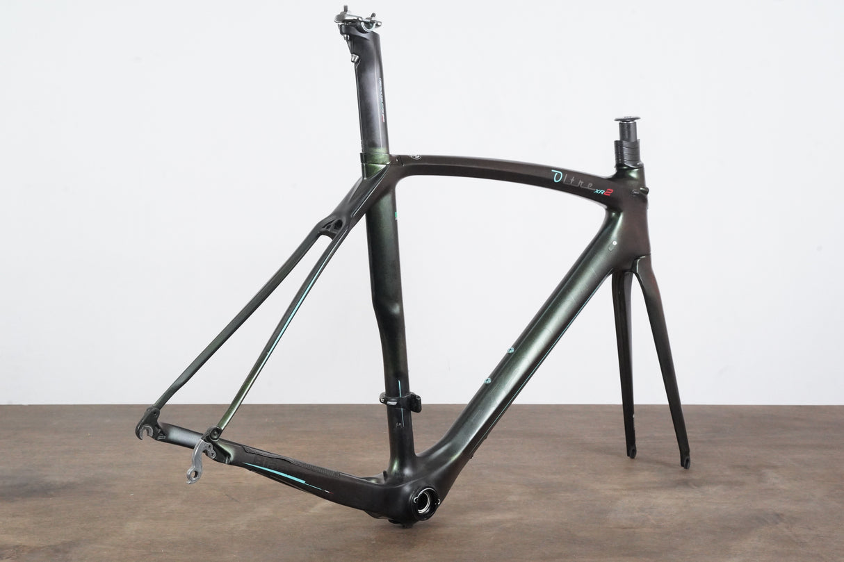 55cm Bianchi Oltre XR2 Carbon Rim Brake Road Frameset *Custom Painted*