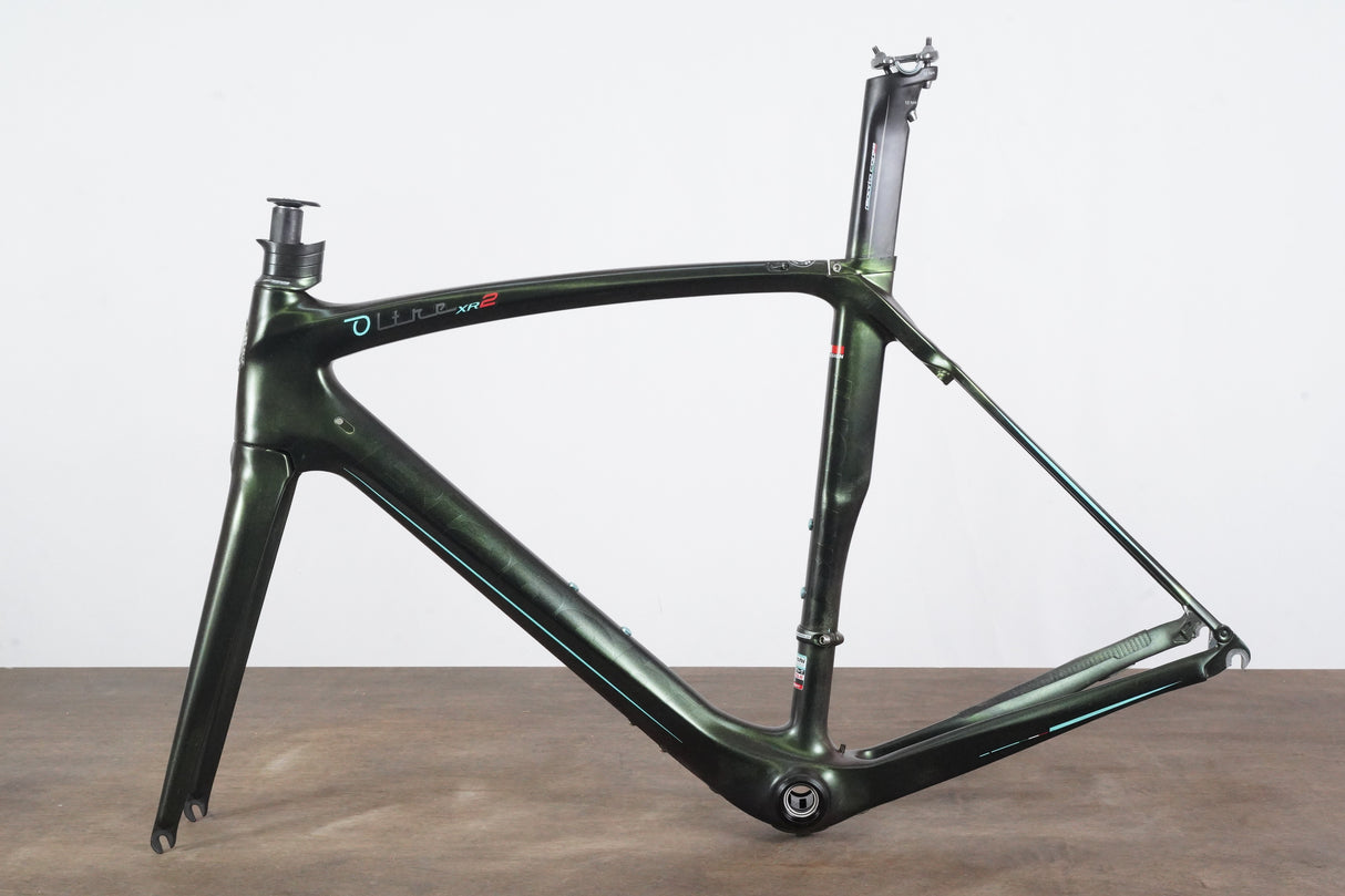 55cm Bianchi Oltre XR2 Carbon Rim Brake Road Frameset *Custom Painted*