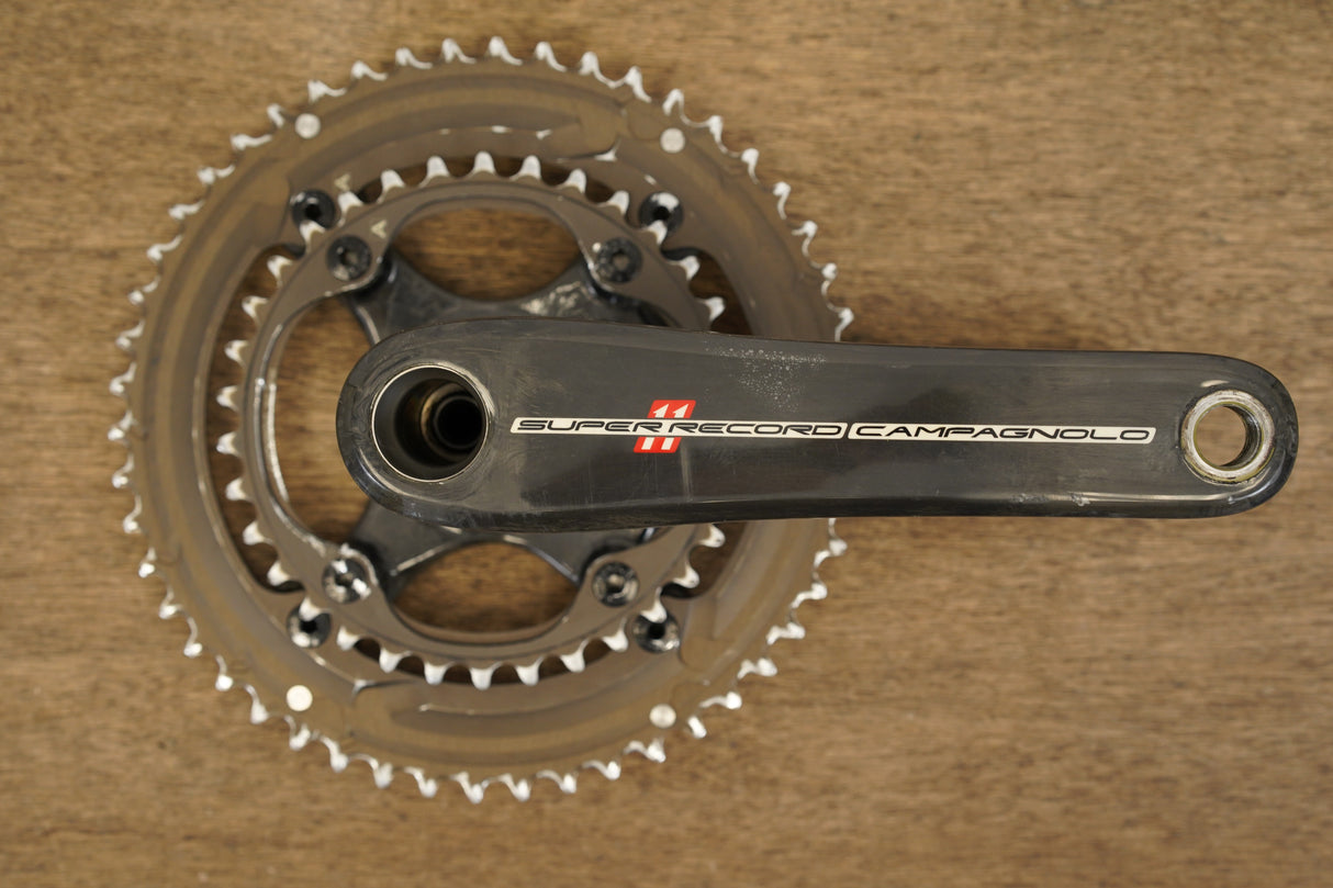 172.5mm 50/34T Campagnolo Super Record 11 Speed Carbon Crankset
