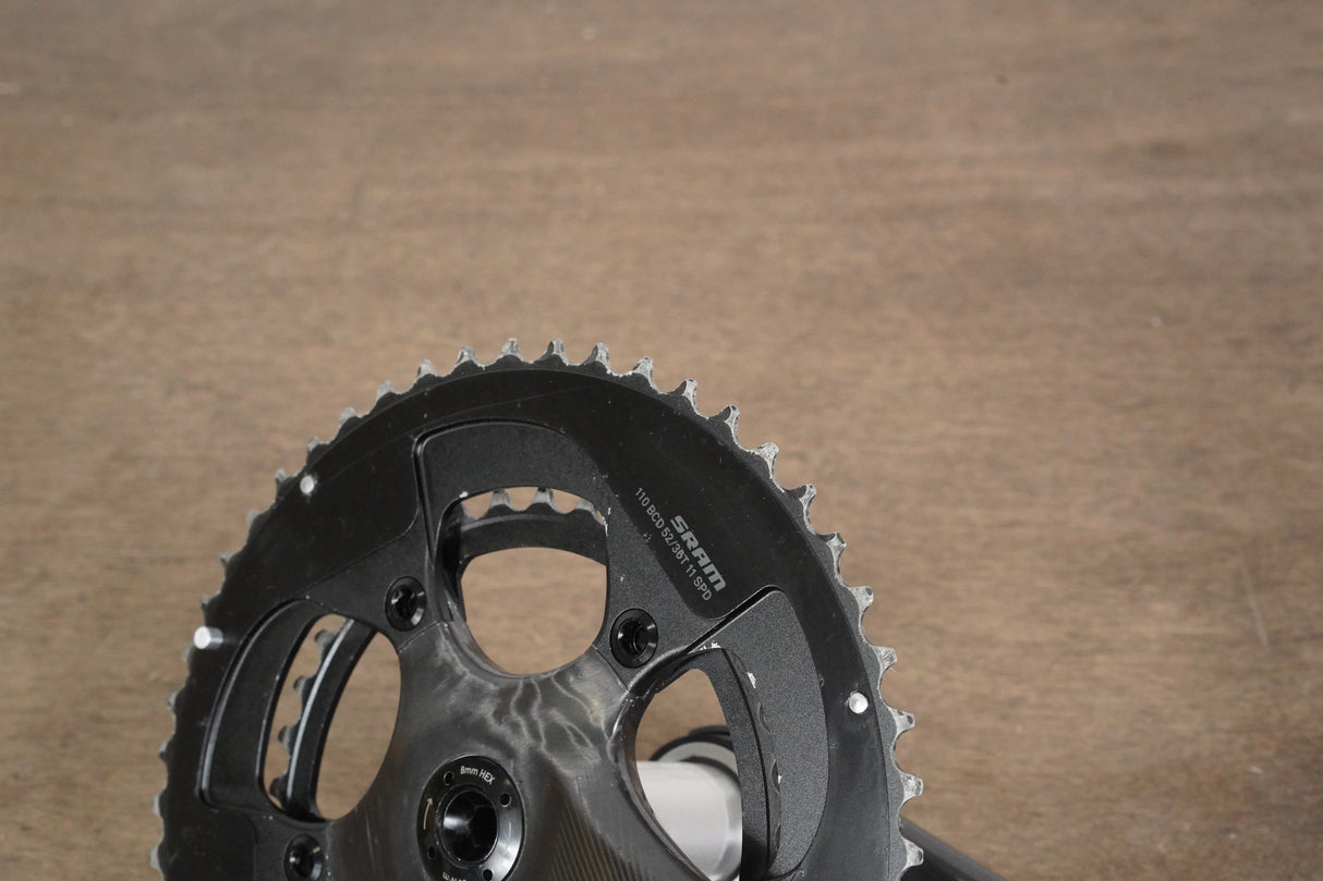 175mm 52/36T BB30 SRAM Red 22 Carbon Crankset