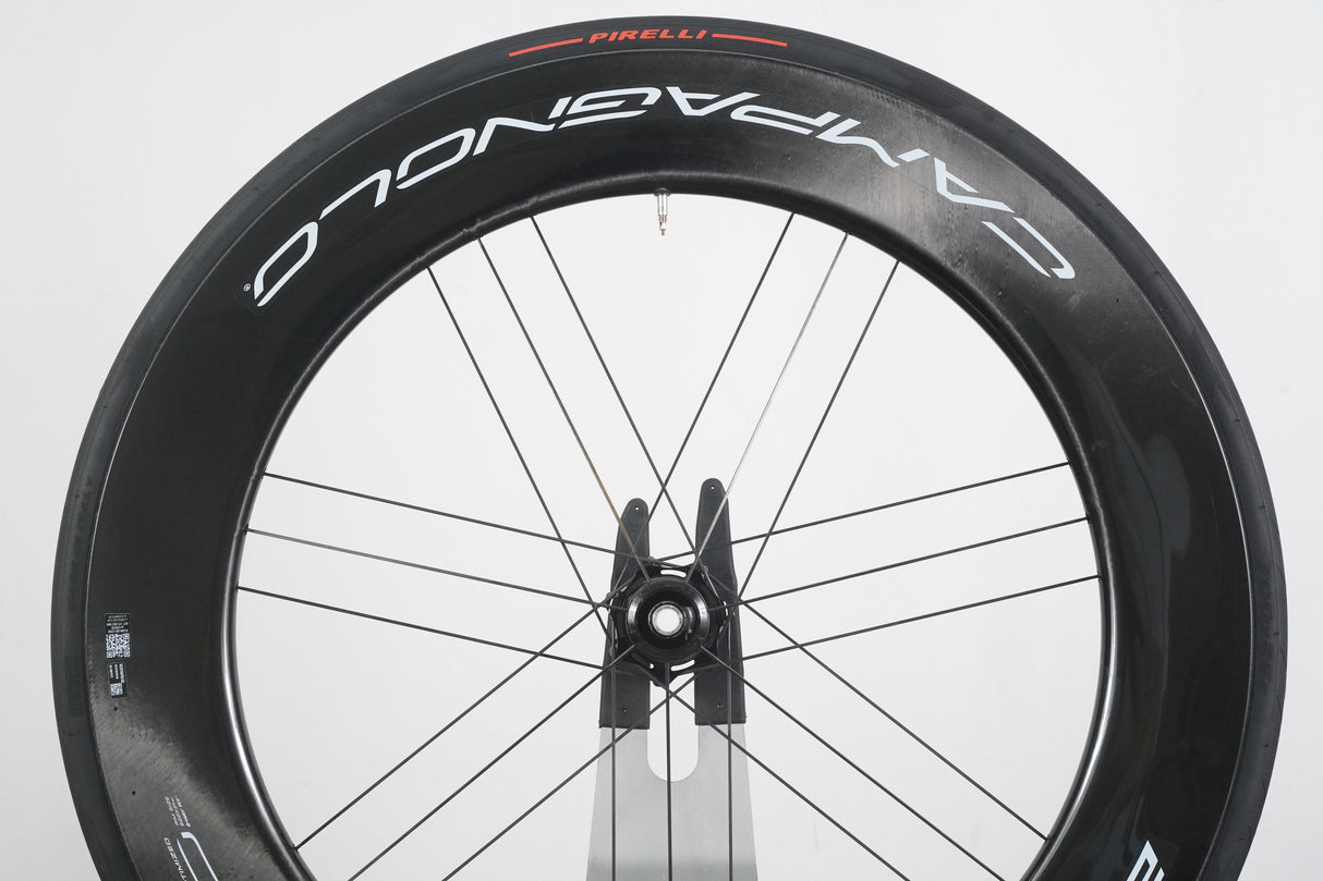 FRONT Campagnolo Bora Ultra WTO 80 Carbon Tubeless Clincher Disc Brake Wheel