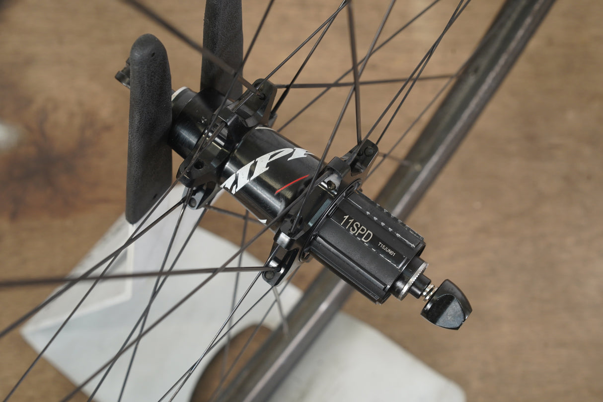 Zipp 202 Firecrest 77/177 Carbon Clincher Rim Brake Wheelset 11 Speed