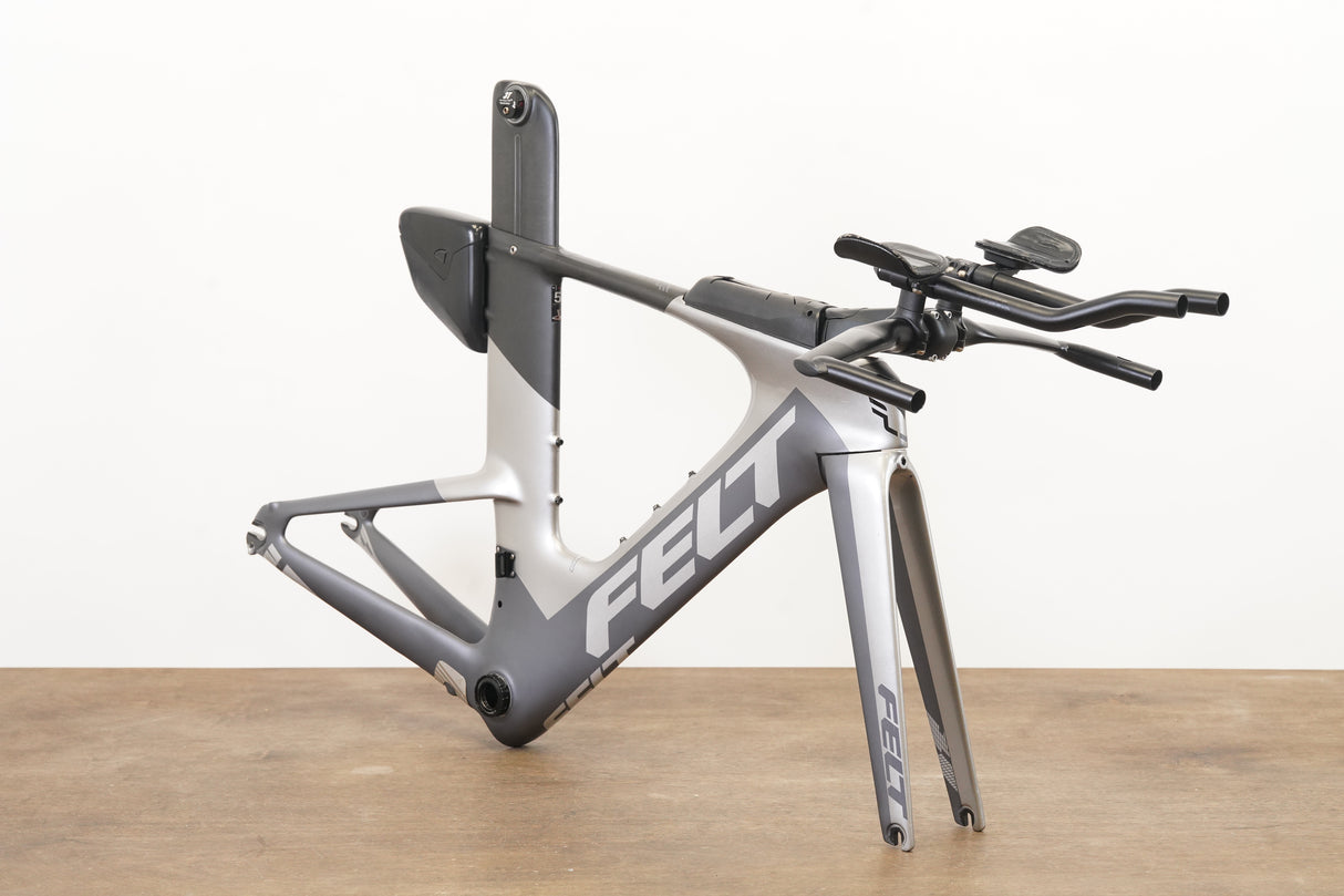 51cm Felt IA10 Carbon Aero Rim TT Triathlon Frameset IA + Cockpit