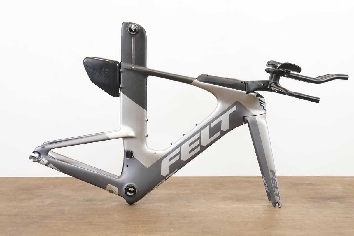 51cm Felt IA10 Carbon Aero Rim TT Triathlon Frameset IA + Cockpit