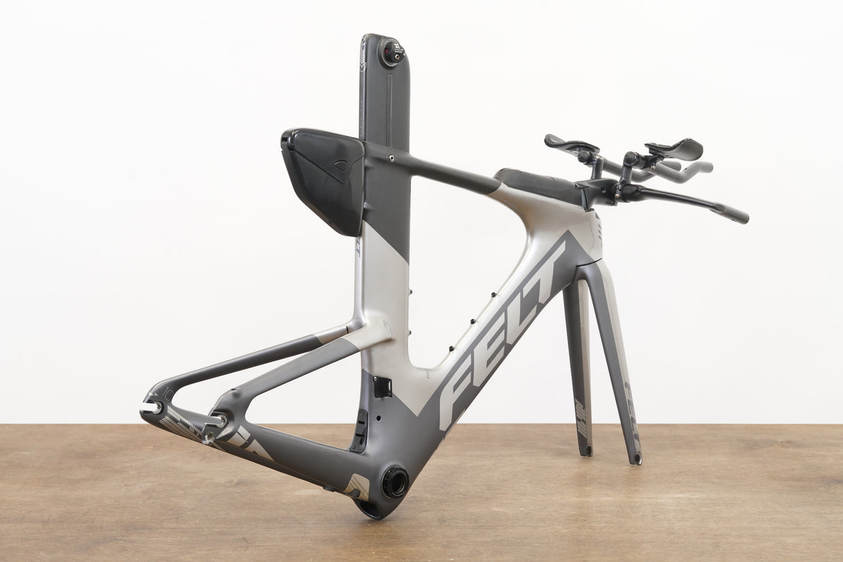 51cm Felt IA10 Carbon Aero Rim TT Triathlon Frameset IA + Cockpit