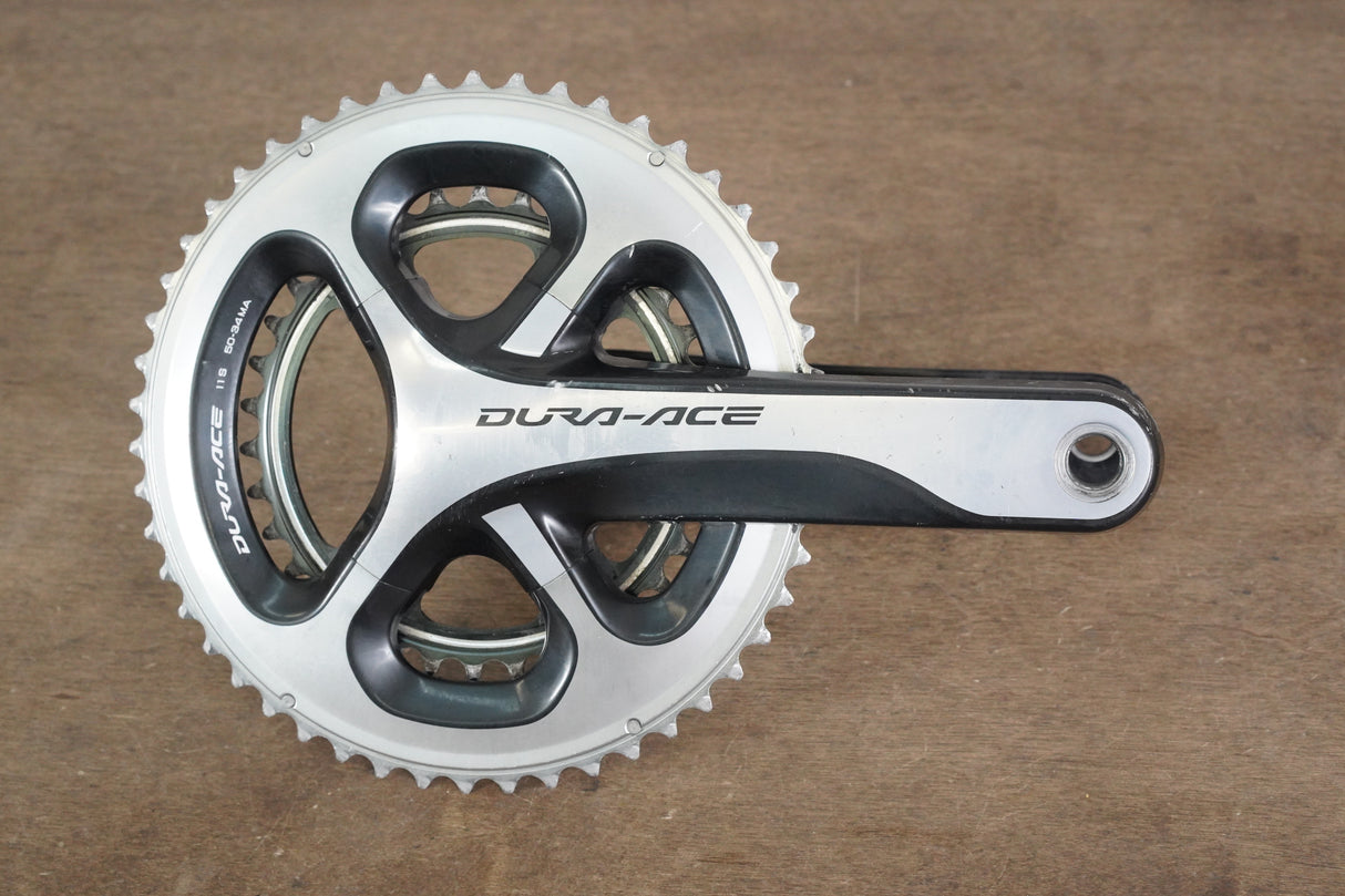 172.5mm 50/34T Shimano Dura-Ace FC-9000 11 Speed Stages Power Meter Crankset