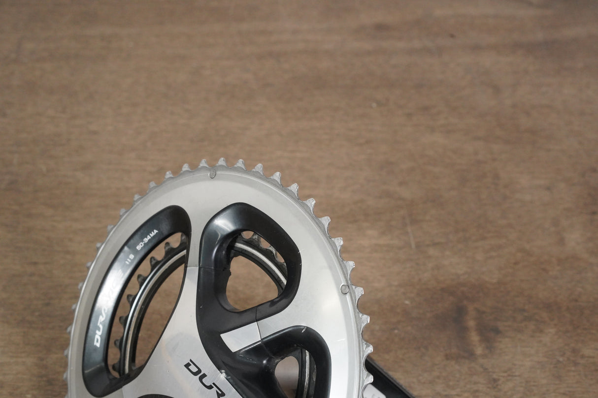 172.5mm 50/34T Shimano Dura-Ace FC-9000 11 Speed Stages Power Meter Crankset
