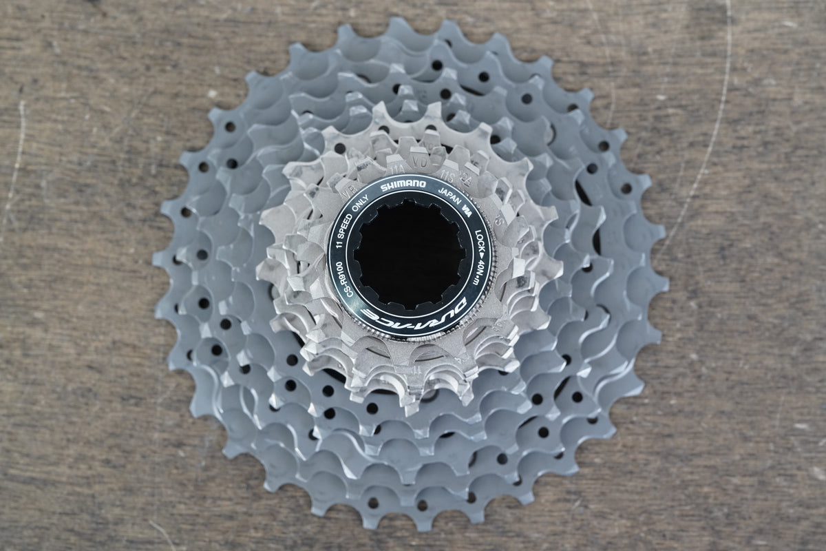 11-30T Shimano Dura-Ace CS-R9100 11 Speed Road Cassette 207g 9100