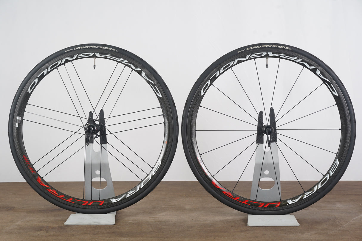 Campagnolo Bora Ultra 35 Carbon Clincher Rim Brake Wheelset 11 Speed