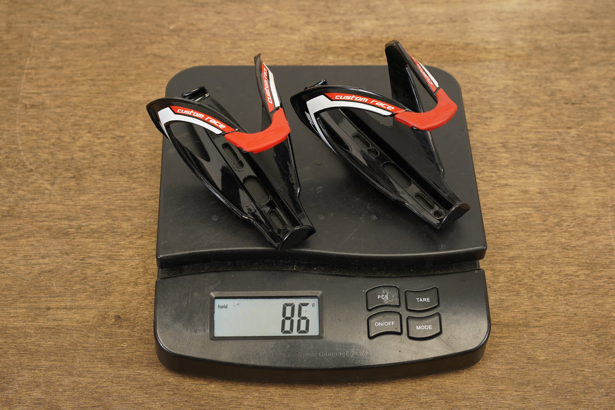 (2) Elite Custom Race Water Bottle Cages 86g
