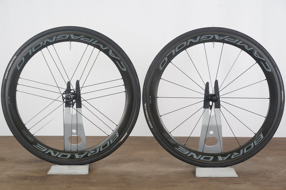 Campagnolo Bora One 50 Carbon Tubeless Clincher Rim Brake Wheelset 11 Speed