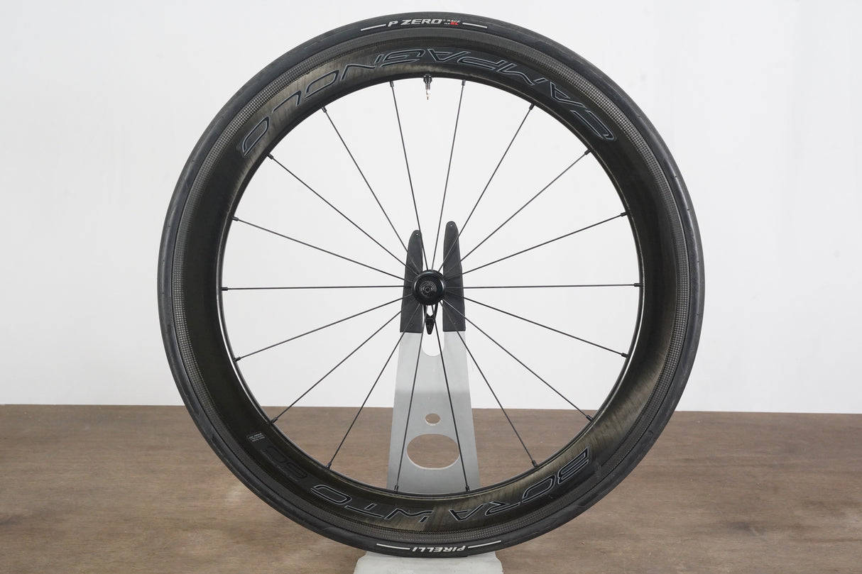 FRONT Campagnolo Bora WTO 60 Carbon Tubeless Clincher Rim Brake Wheel