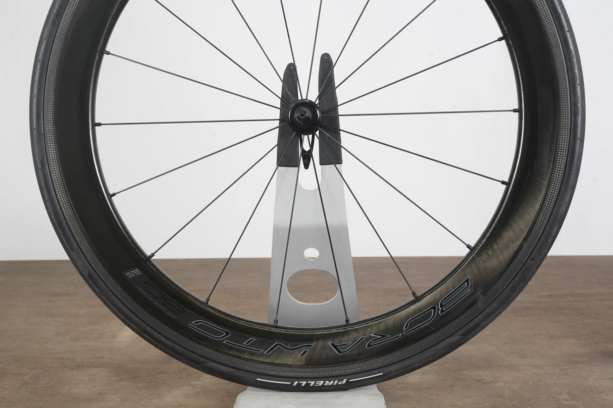 FRONT Campagnolo Bora WTO 60 Carbon Tubeless Clincher Rim Brake Wheel