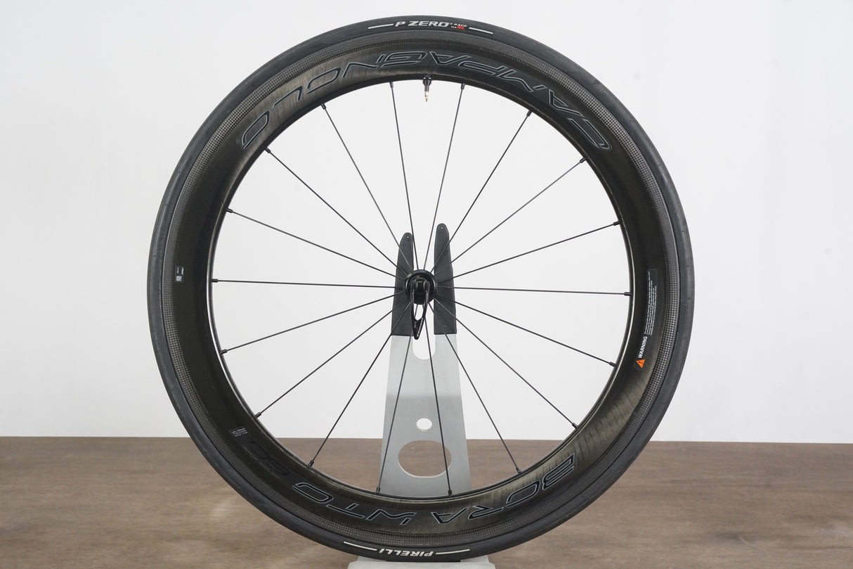 FRONT Campagnolo Bora WTO 60 Carbon Tubeless Clincher Rim Brake Wheel