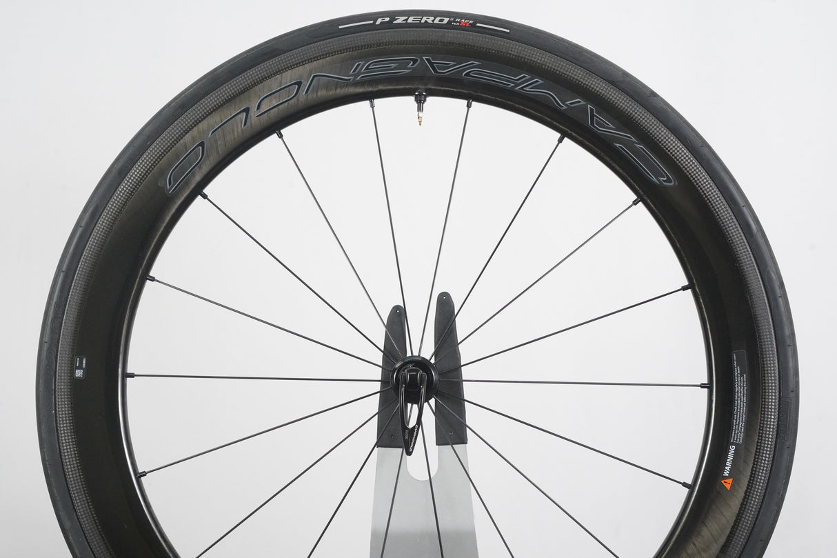 FRONT Campagnolo Bora WTO 60 Carbon Tubeless Clincher Rim Brake Wheel