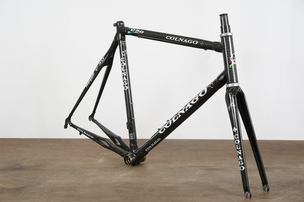 58cm Colnago C50 Carbon Rim Brake Road Frameset