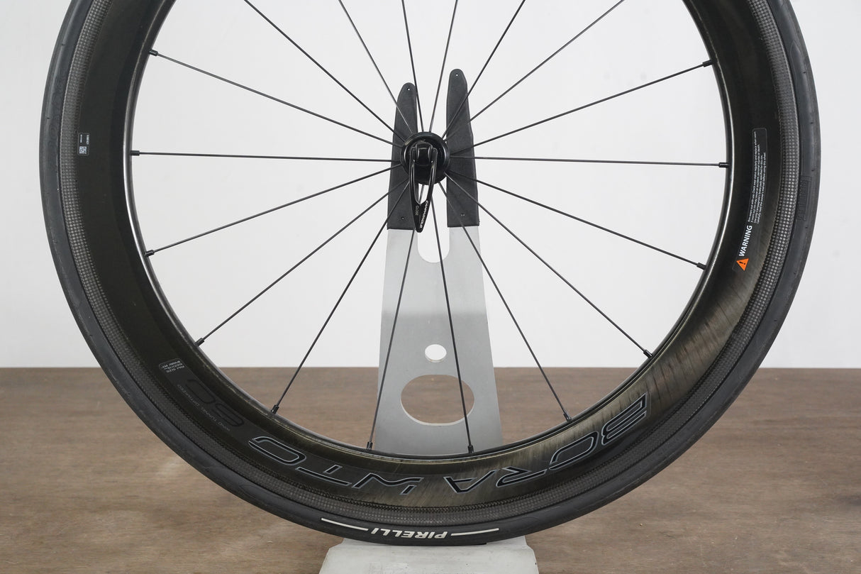 FRONT Campagnolo Bora WTO 60 Carbon Tubeless Clincher Rim Brake Wheel