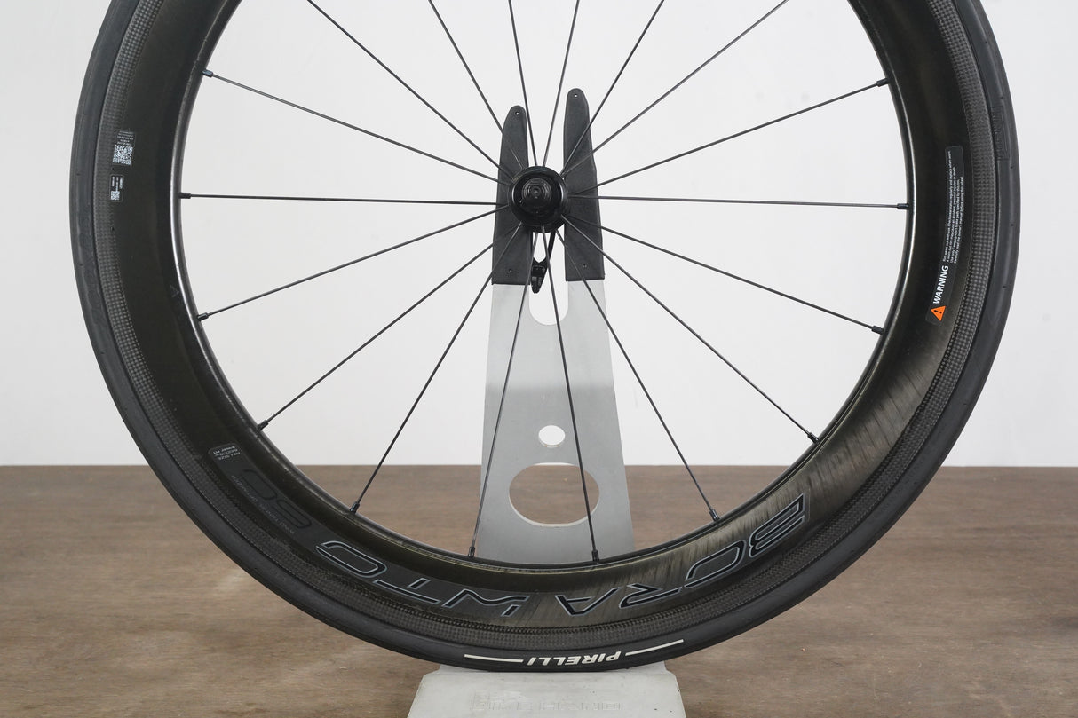 FRONT Campagnolo Bora WTO 60 Carbon Tubeless Clincher Rim Brake Wheel