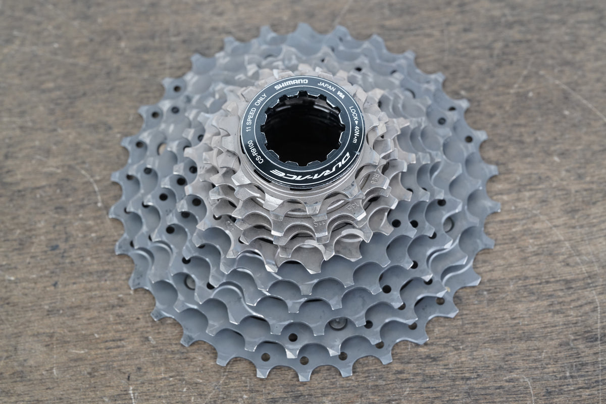 11-30T Shimano Dura-Ace CS-R9100 11 Speed Road Cassette 206g 9100