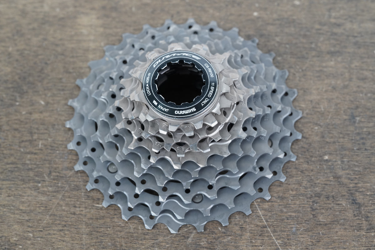 11-30T Shimano Dura-Ace CS-R9100 11 Speed Road Cassette 206g 9100