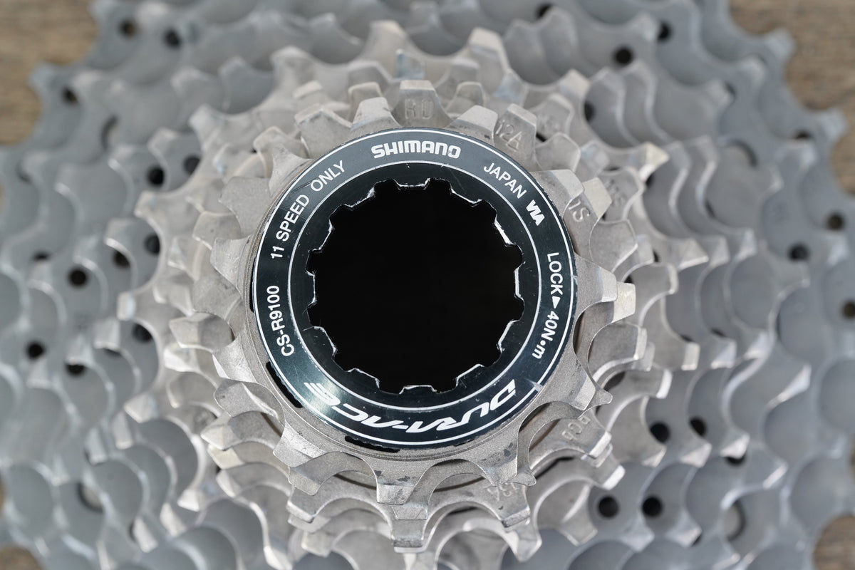 11-30T Shimano Dura-Ace CS-R9100 11 Speed Road Cassette 206g 9100