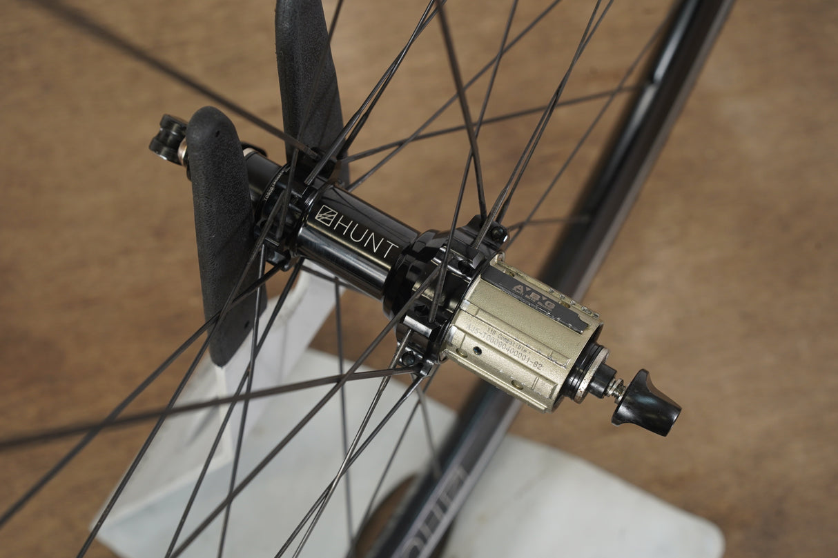 Hunt Race Aero Alloy Tubeless Clincher Rim Brake Wheelset Shimano/SRAM 11 Speed