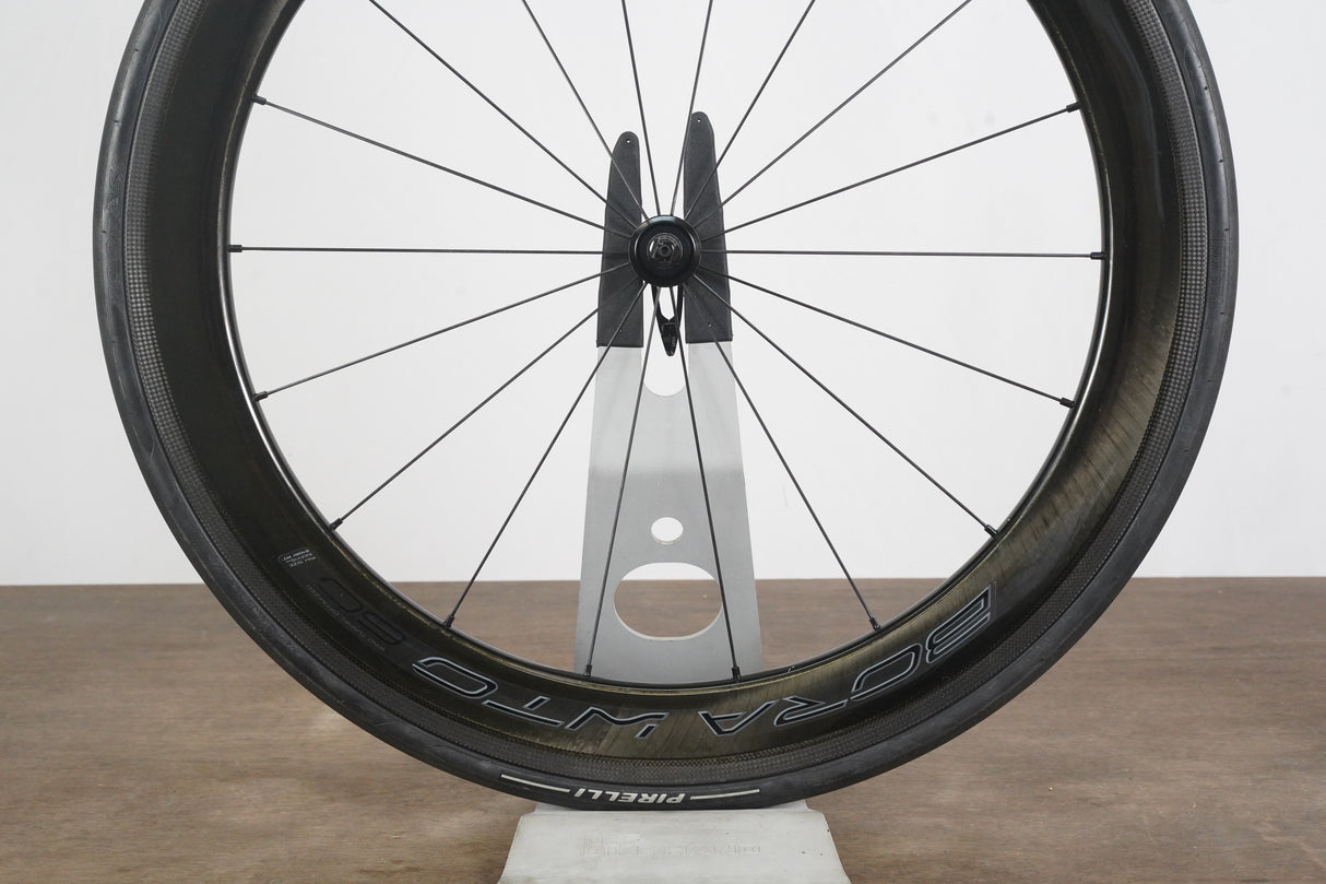 FRONT Campagnolo Bora WTO 60 Carbon Tubeless Clincher Rim Brake Wheel