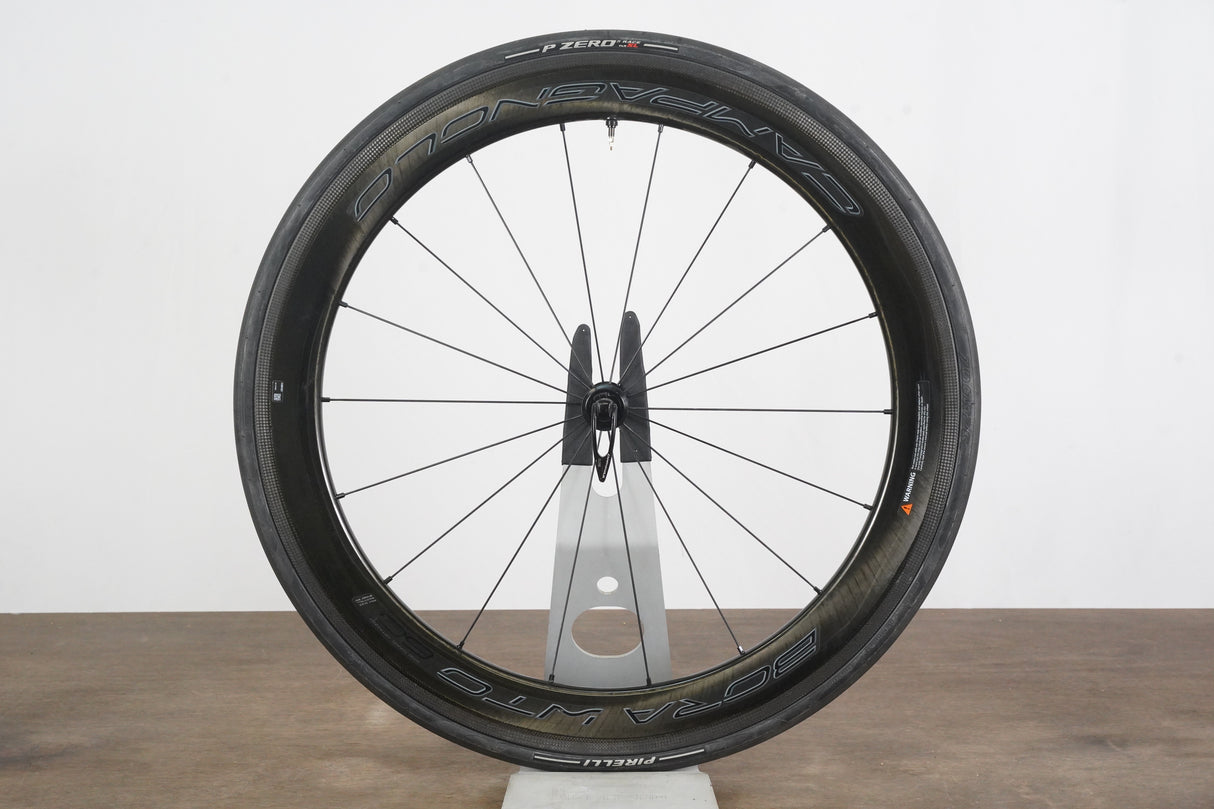 FRONT Campagnolo Bora WTO 60 Carbon Tubeless Clincher Rim Brake Wheel