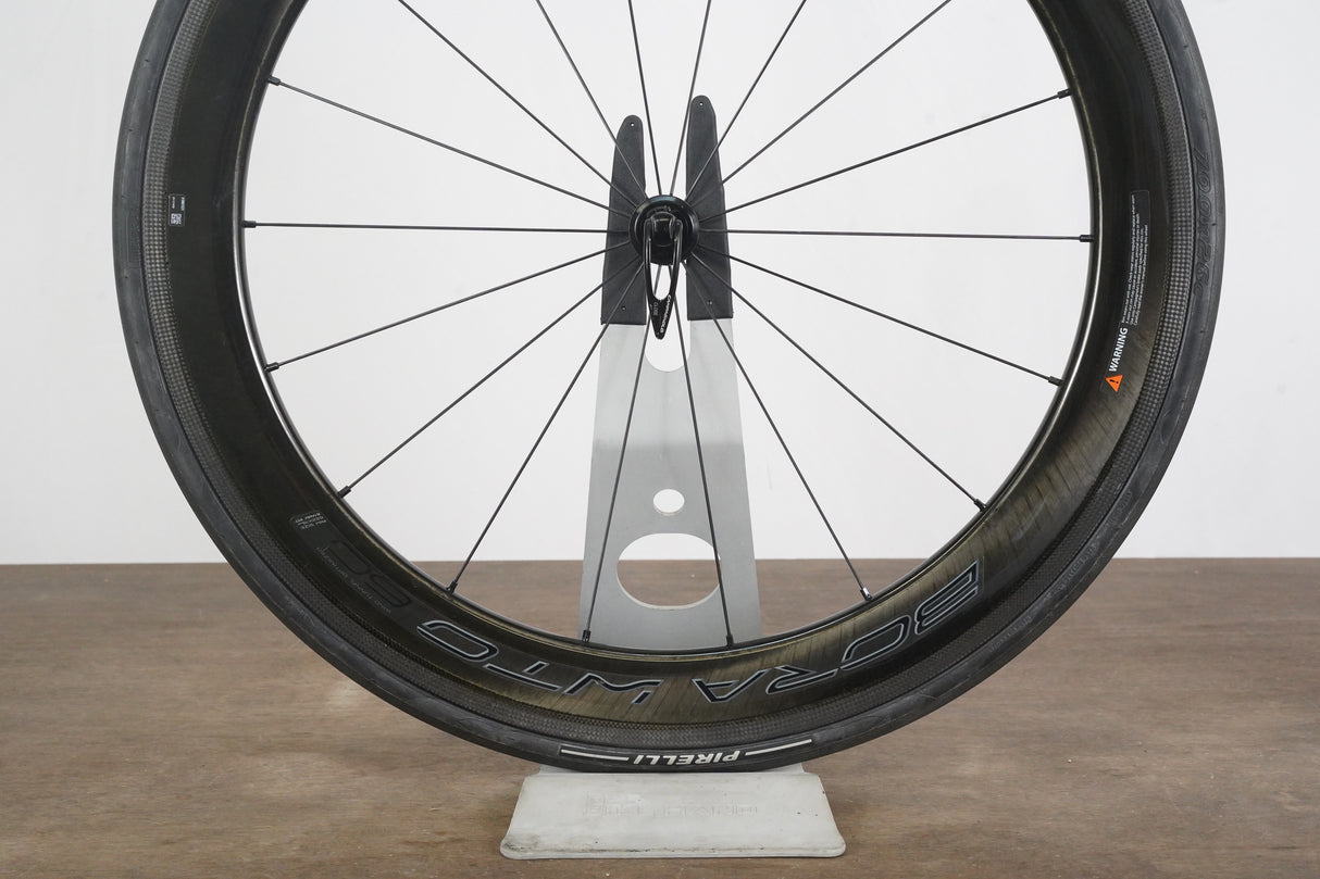 FRONT Campagnolo Bora WTO 60 Carbon Tubeless Clincher Rim Brake Wheel