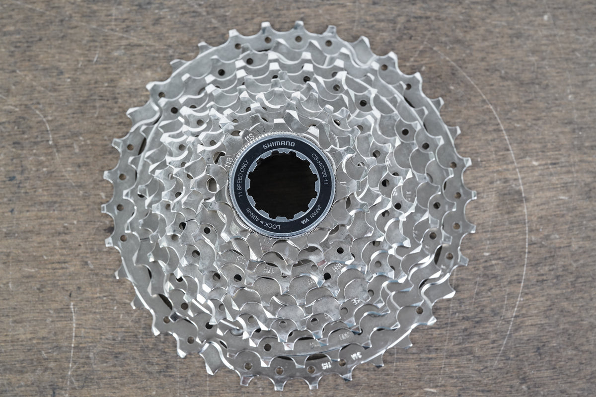 11-34T Shimano 105 CS-HG700 11 Speed Cassette 365g