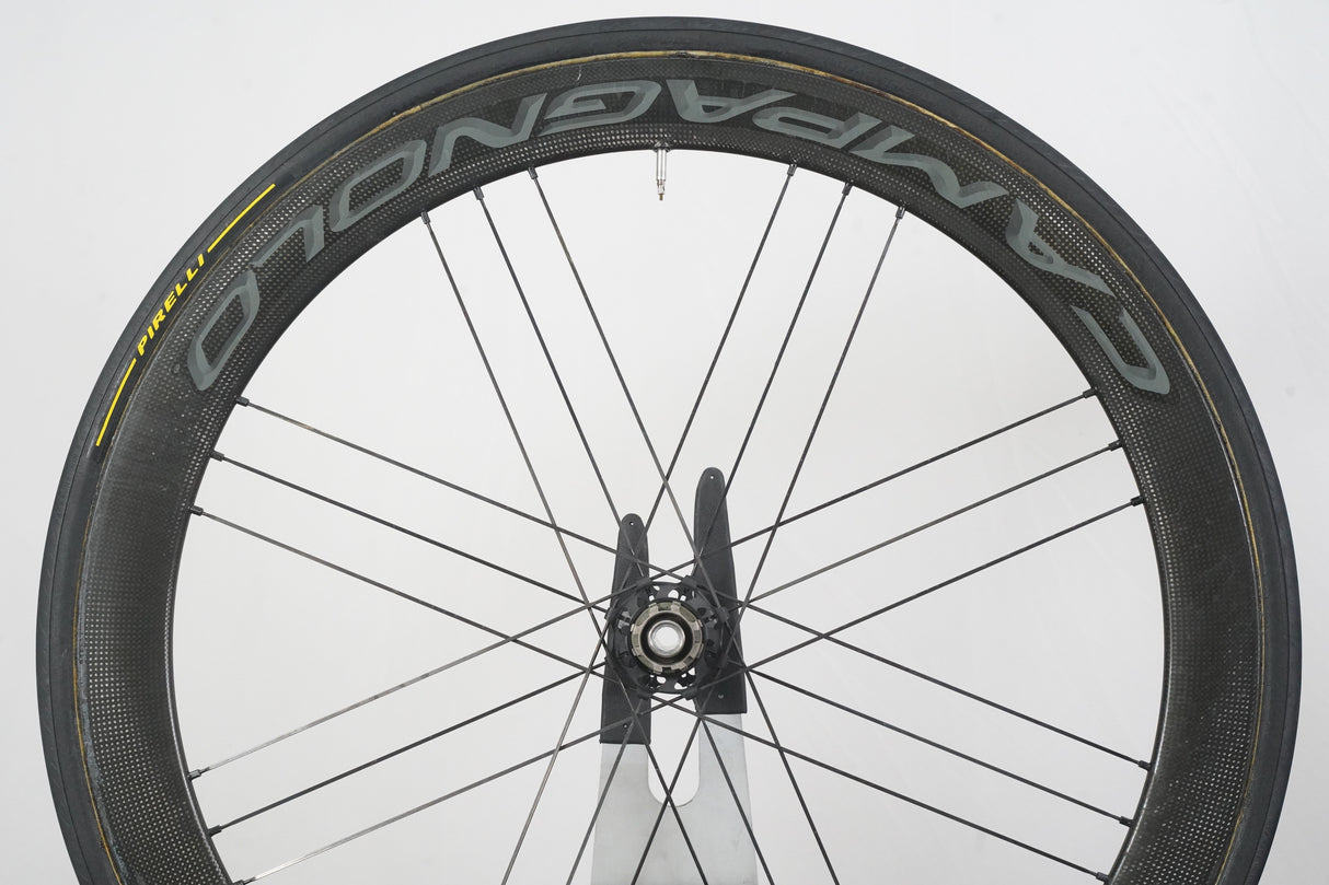 Campagnolo Bora One 50 Carbon Tubular Disc Brake Wheelset Campagnolo 11 Speed