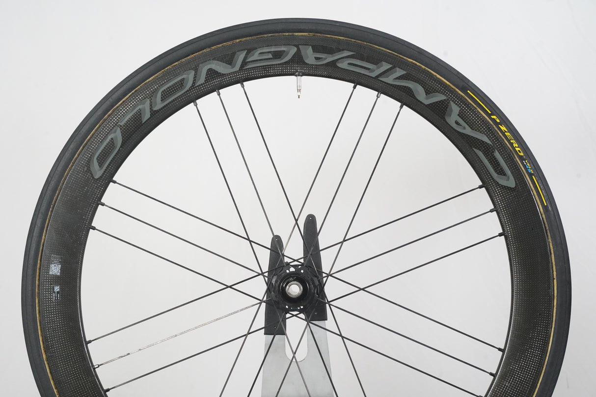 Campagnolo Bora One 50 Carbon Tubular Disc Brake Wheelset Campagnolo 11 Speed