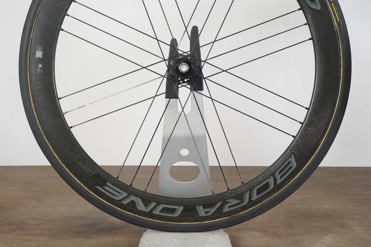 Campagnolo Bora One 50 Carbon Tubular Disc Brake Wheelset Campagnolo 11 Speed