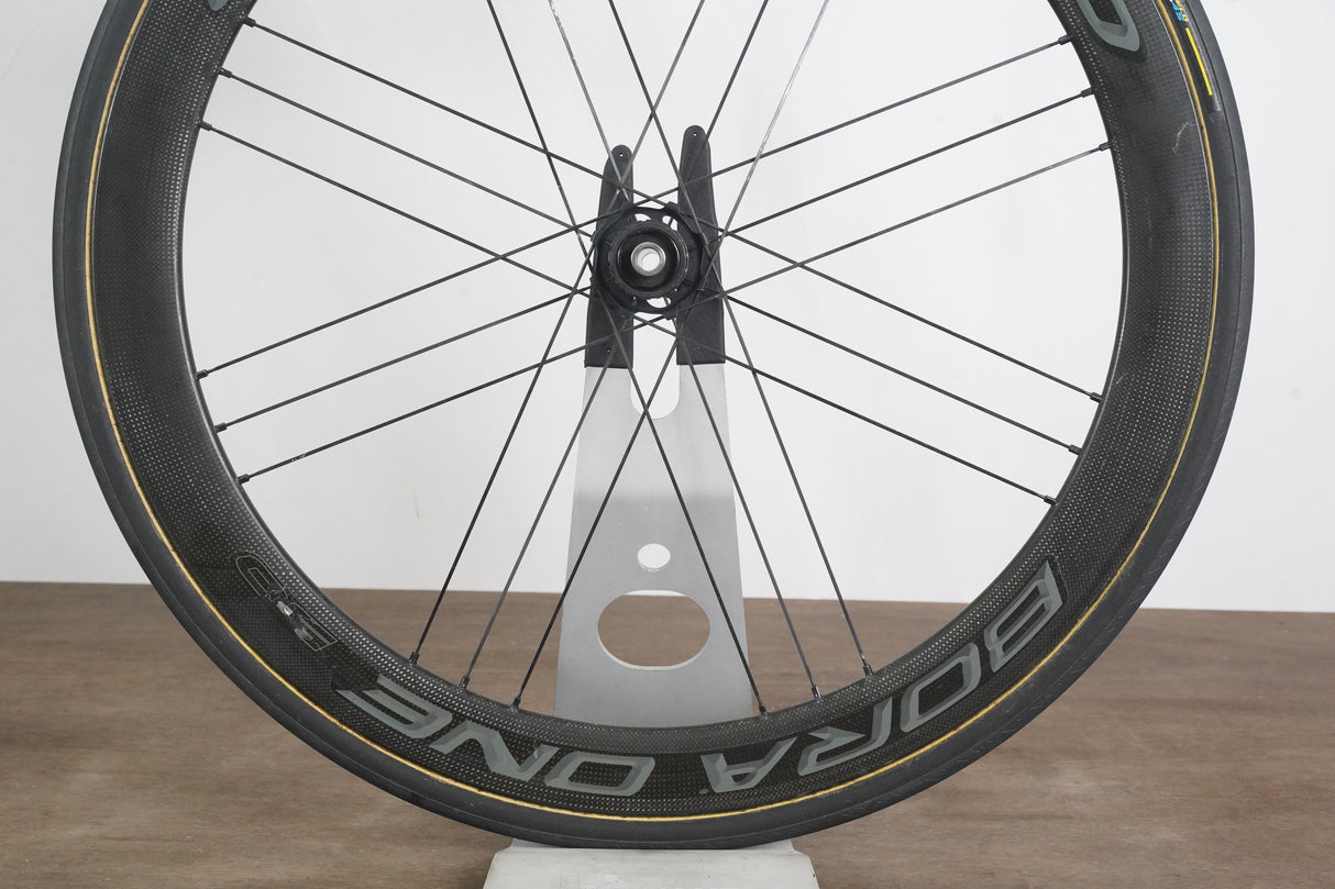 Campagnolo Bora One 50 Carbon Tubular Disc Brake Wheelset Campagnolo 11 Speed