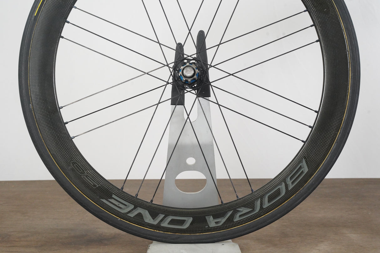 Campagnolo Bora One 50 Carbon Tubular Disc Brake Wheelset Campagnolo 11 Speed