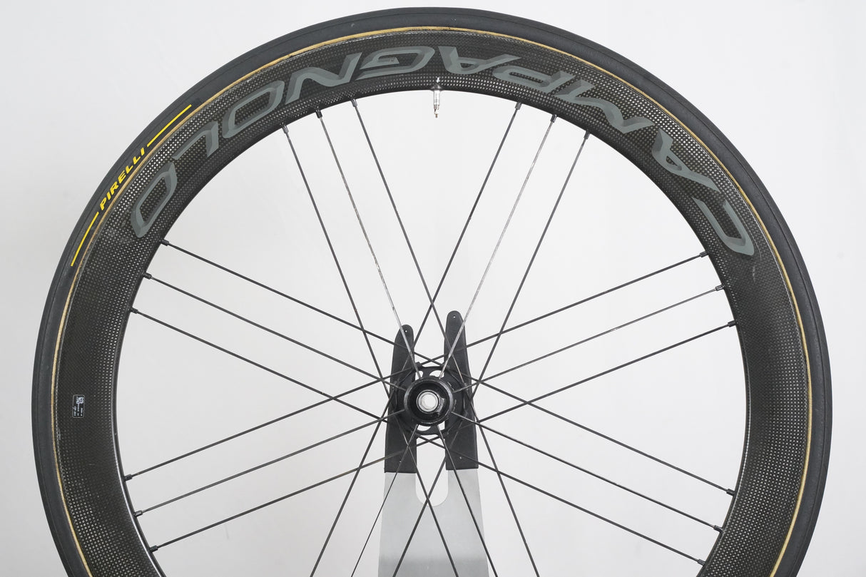 Campagnolo Bora One 50 Carbon Tubular Disc Brake Wheelset Campagnolo 11 Speed