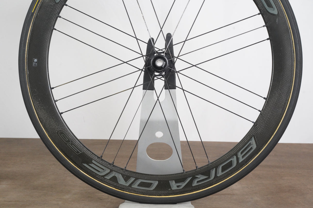 Campagnolo Bora One 50 Carbon Tubular Disc Brake Wheelset Campagnolo 11 Speed