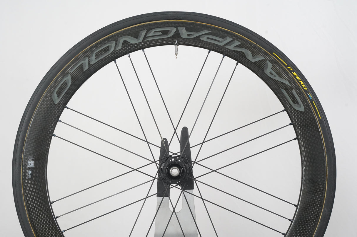 Campagnolo Bora One 50 Carbon Tubular Disc Brake Wheelset Campagnolo 11 Speed