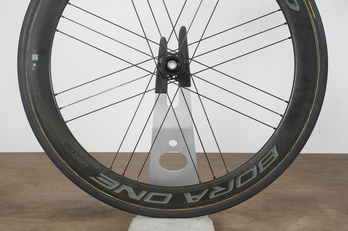 Campagnolo Bora One 50 Carbon Tubular Disc Brake Wheelset Campagnolo 11 Speed