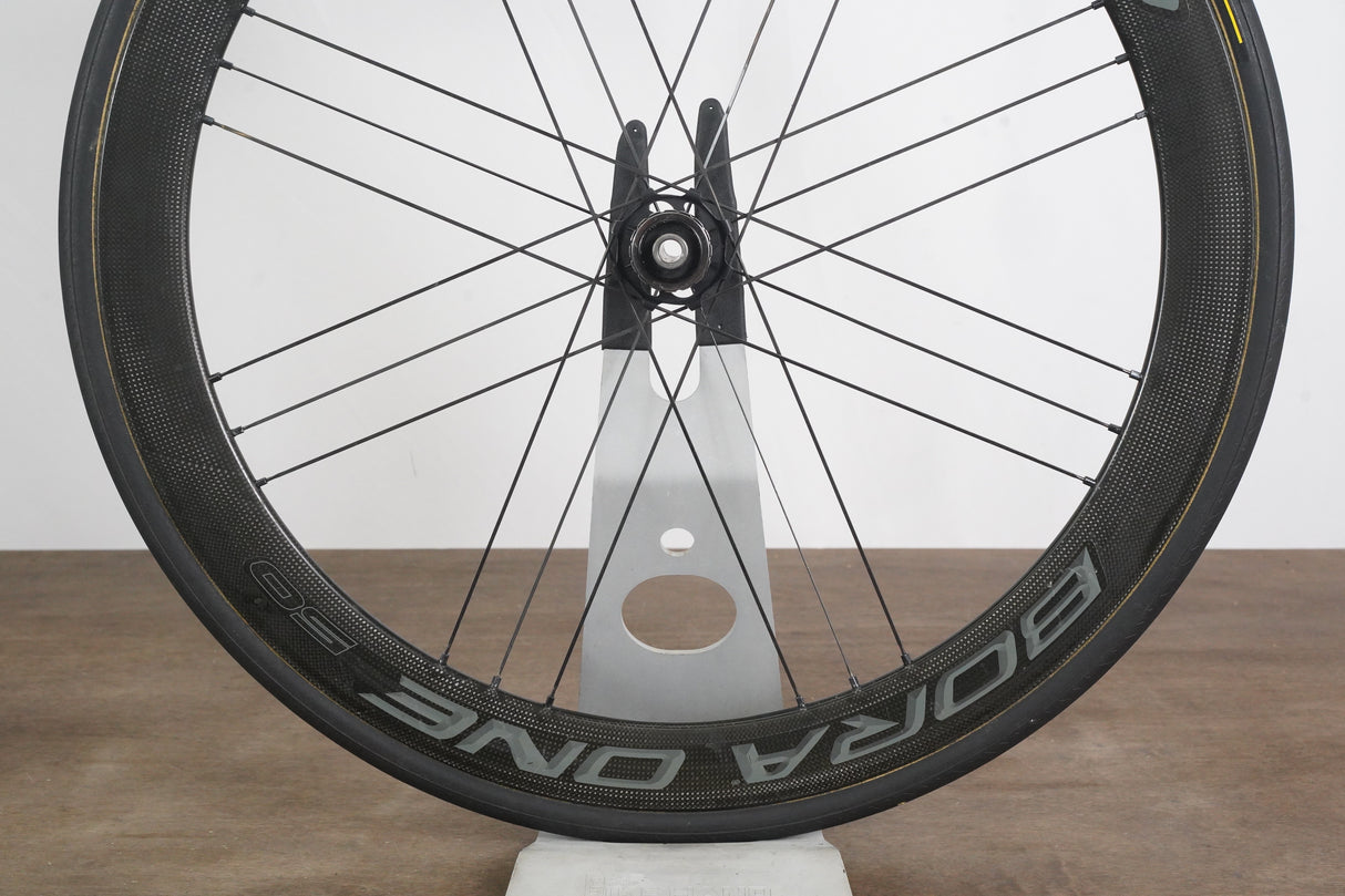 Campagnolo Bora One 50 Carbon Tubular Disc Brake Wheelset Campagnolo 11 Speed