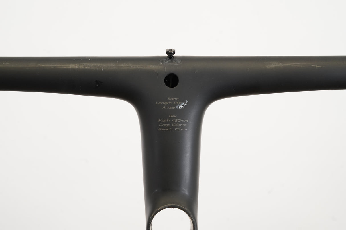 42cm 110mm Roval Alpinist Carbon Road Barstem Handlebar + Mount 1 1/8"