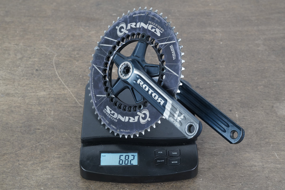172.5mm 54/40T BB30 Rotor 3D+ QRings Cervelo Road Crankset 682g