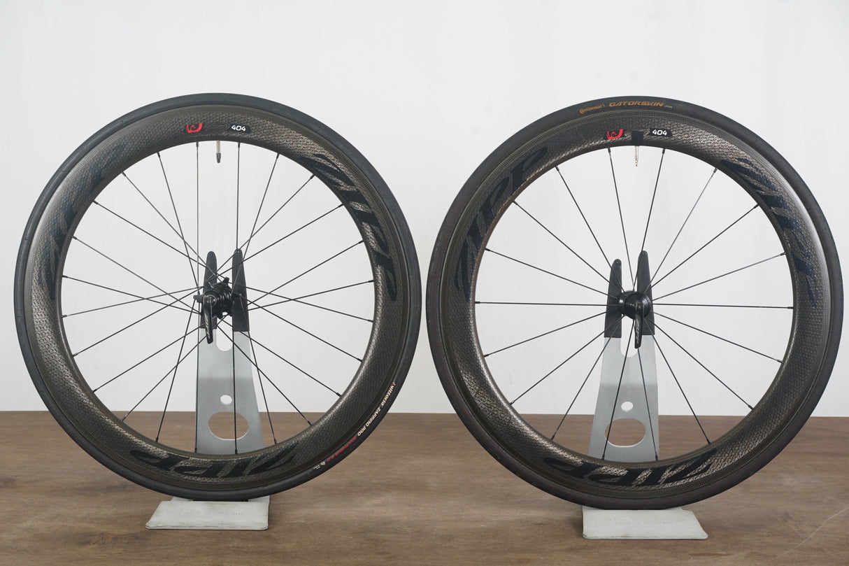 Zipp 404 Firecrest 77/177 Carbon Clincher Rim Brake Wheelset 11 Speed